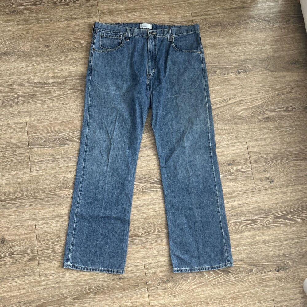 Levis Silvertab Jeans Mens 41x32 Bootcut Relaxed Skater Y2K Grunge Hip Hop